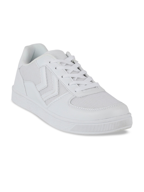

hummel Unisex White Perforations Sneakers