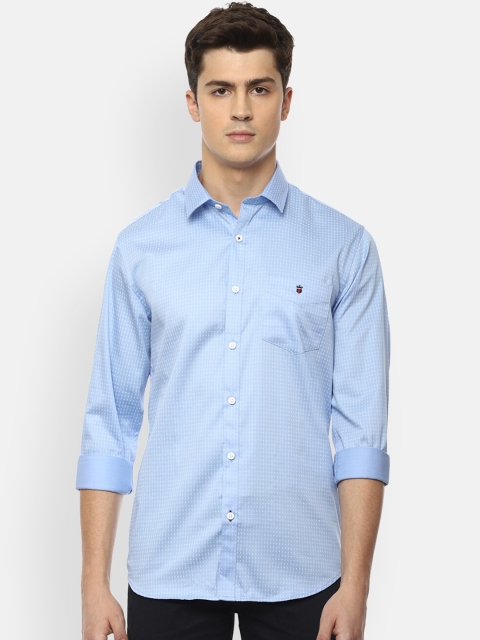 

Louis Philippe Sport Men Blue Slim Fit Solid Casual Shirt