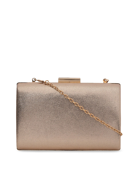 

Forever Glam by Pantaloons Gold-Toned Solid Clutch