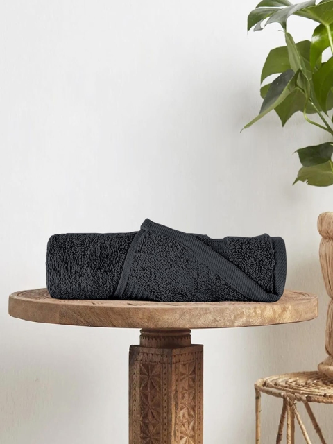 

Divine Casa Charcoal Grey Solid 500 GSM Bath Towel