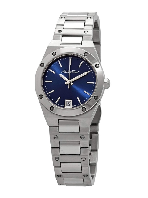 

Mathey-Tissot Women Navy Swiss-Made Elisir Analogue Watch D680ABU, Navy blue