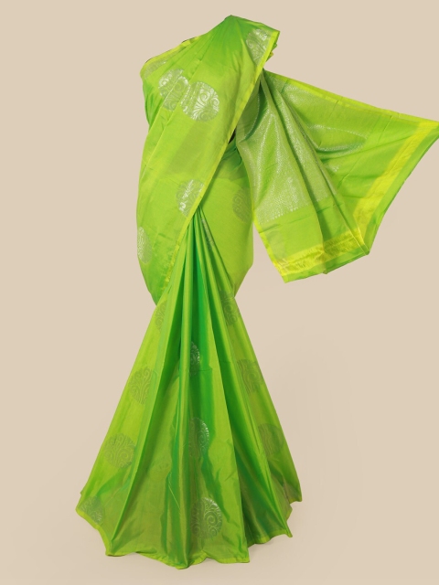 

Pothys Green Woven Design Saree