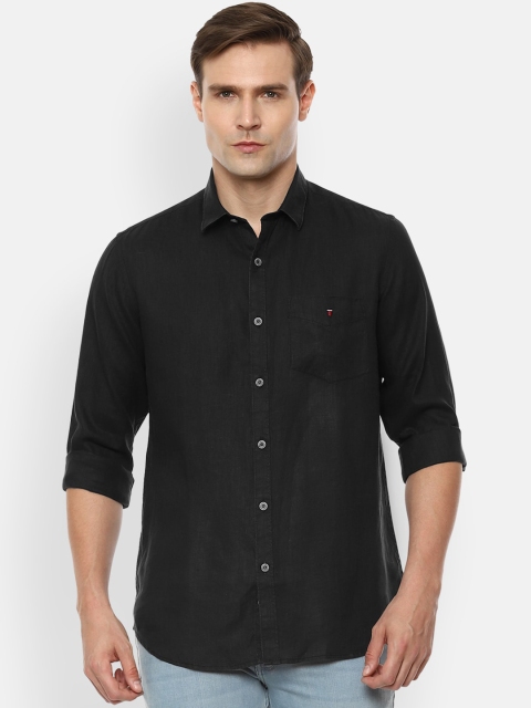 

Louis Philippe Sport Men Black Slim Fit Solid Casual Shirt