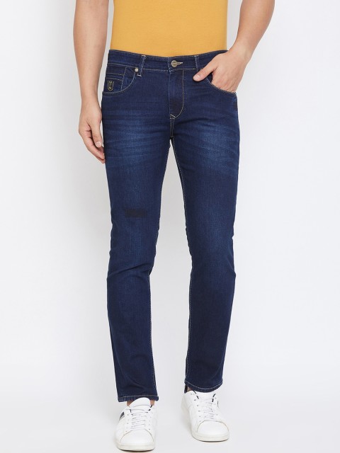 

American Archer Men Blue Slim Fit Low-Rise Clean Look Stretchable Jeans