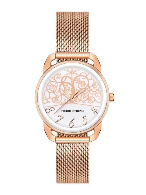 

STUDIO ETHENO Women White Analogue Watch AHM-ROG