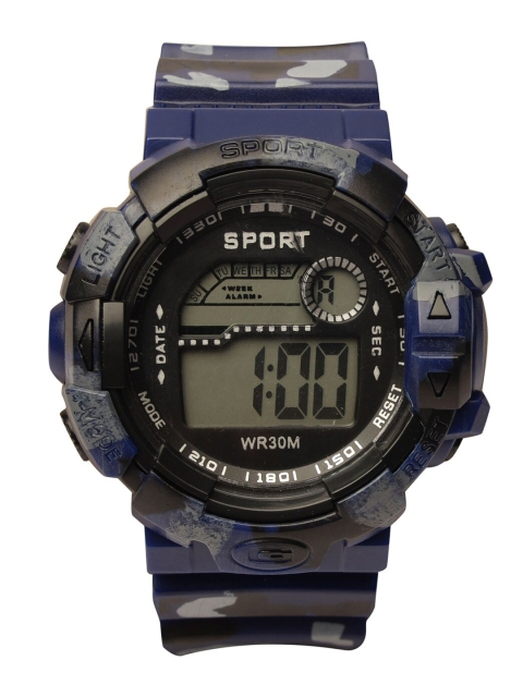 

DukieKooky Boys Grey & Blue Digital Watch 900241
