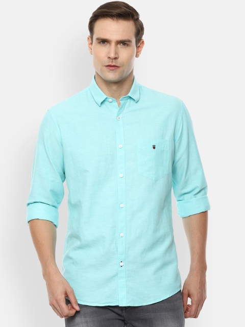 

Louis Philippe Sport Men Blue Slim Fit Solid Casual Shirt