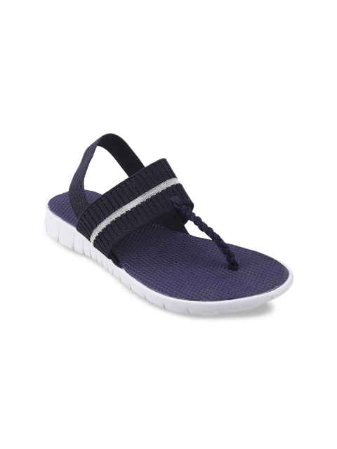 

Mochi Women Blue Woven Design Sandals