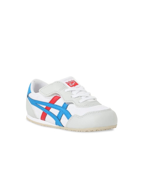 

Onitsuka Tiger Kids Striped Sneakers Serrano TS, White