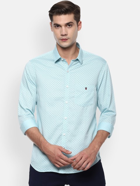 

Louis Philippe Sport Men Blue Regular Fit Printed Casual Shirt