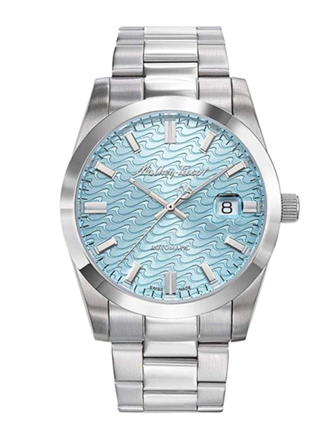 

Mathey-Tissot Men Blue Swiss Made Automatic Analogue Watch H1450ATABU