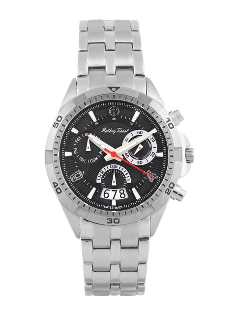 

Mathey-Tissot Men Black Swiss-Made Bolton Chronograph Watch H5002CHAN