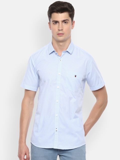 

Louis Philippe Sport Men Blue Slim Fit Printed Casual Shirt