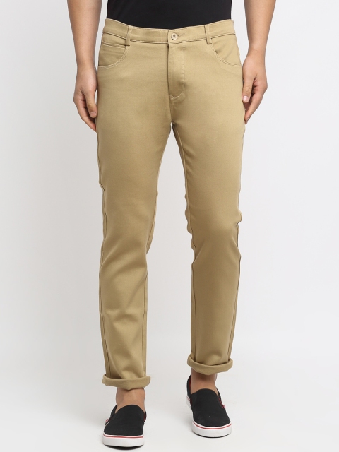 

Rodamo Men Khaki Slim Fit Jeans