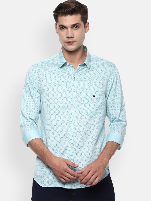 

Louis Philippe Sport Men Blue Regular Fit Printed Casual Shirt