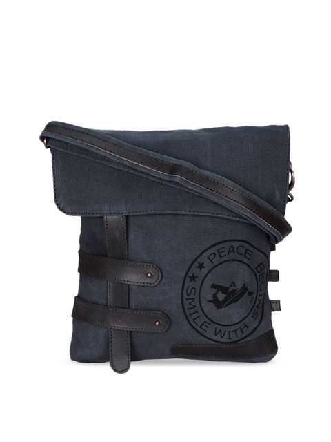 

NEUDIS Blue Solid Handheld Bag