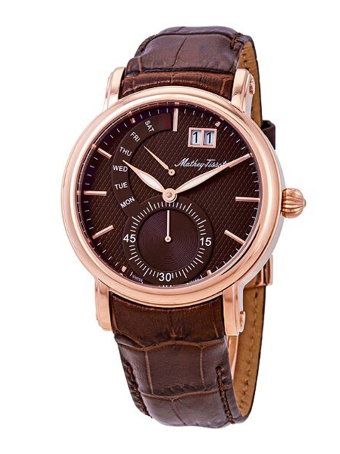 

Mathey-Tissot Men Brown Swiss Analogue Watch H7021PM