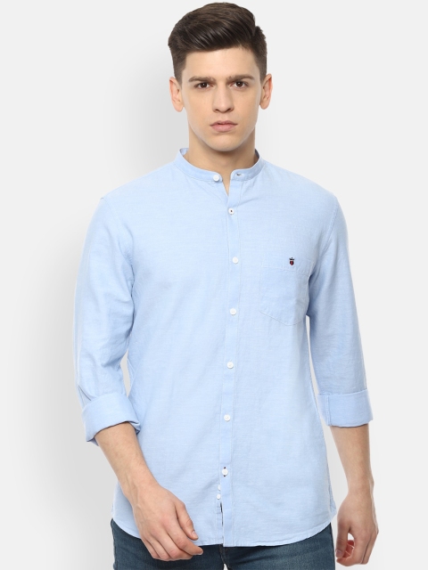 

Louis Philippe Sport Men Blue Slim Fit Solid Casual Shirt