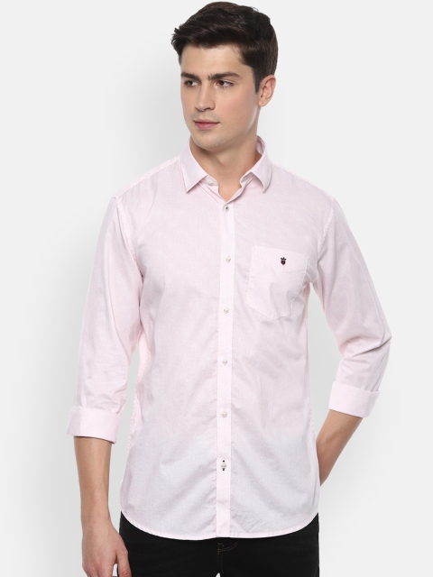 

Louis Philippe Sport Men Pink Slim Fit Solid Casual Shirt