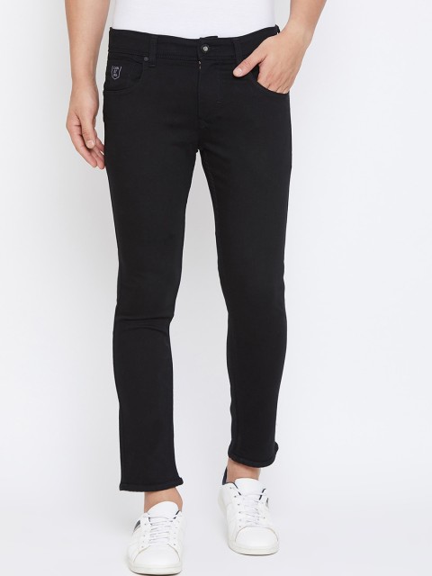 

Canary London Men Black Tapered Fit Low-Rise Clean Look Jeans