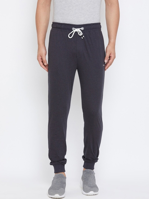 

Spirit Men Charcoal Grey Solid Cotton Joggers