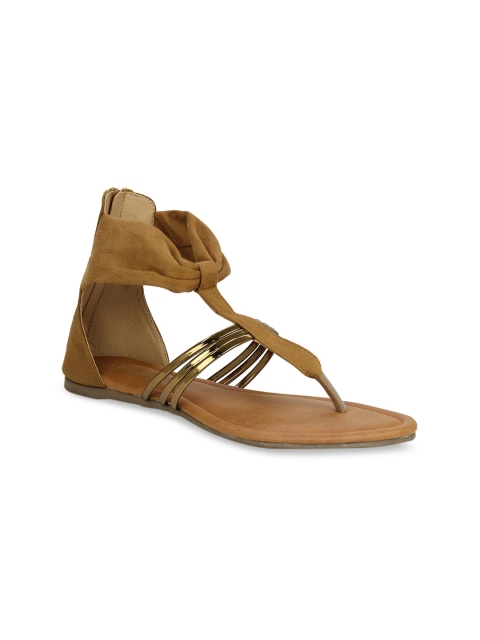 

Inc 5 Women Tan Solid Gladiators