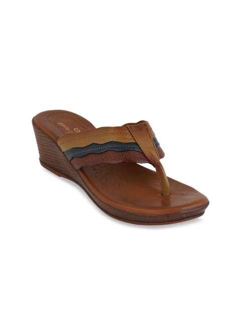 

pelle albero Women Beige Colourblocked Sandals