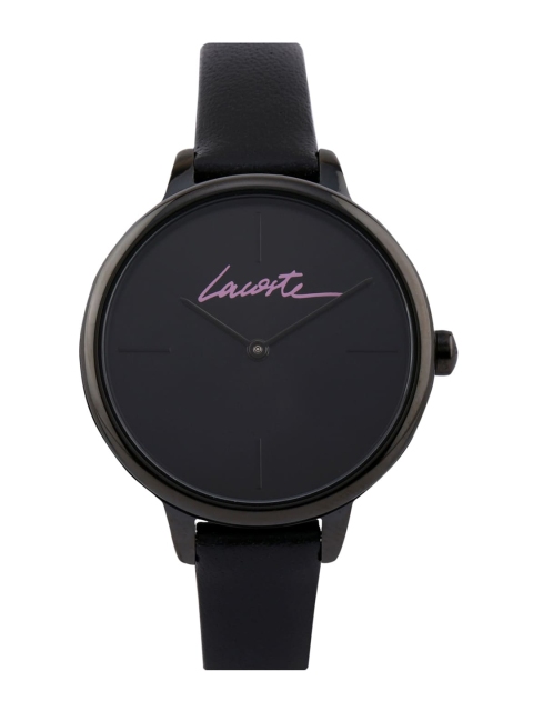 

Lacoste Women Black Cannes Analogue Watch 2001123