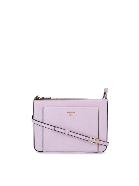 

Da Milano Purple Solid Sling Bag