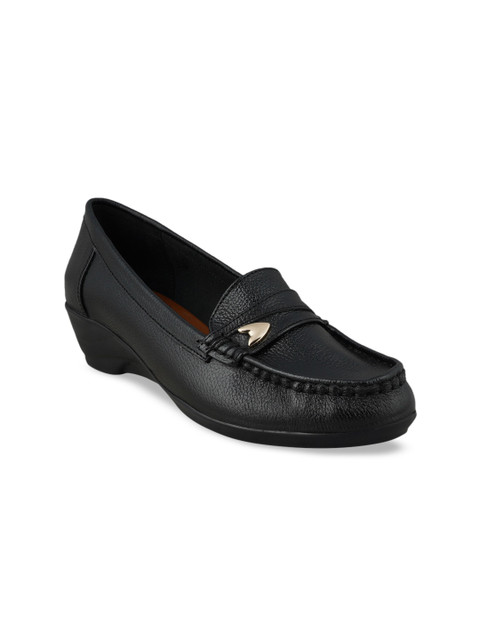 

pelle albero Women Black Solid Pumps