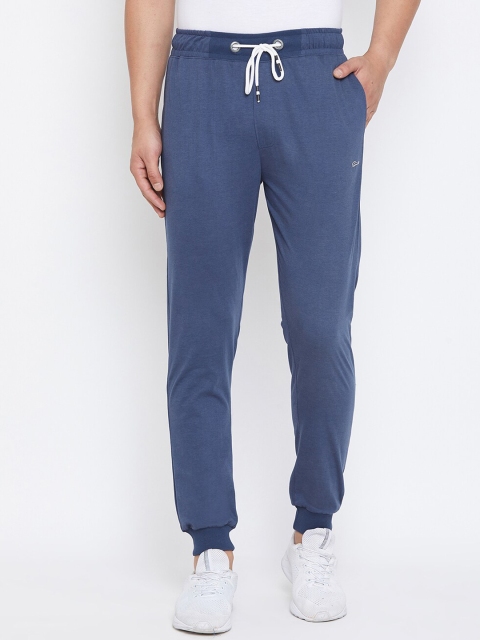 

Spirit Men Blue Solid Cotton Joggers