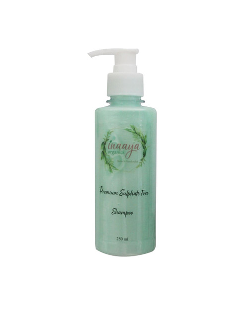 

Inaaya Organic Unisex Premium Sulphate Free Shampoo 250 ml, Green