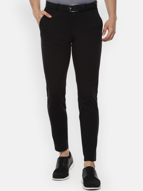 

Louis Philippe Sport Men Black Slim Fit Solid Regular Trousers