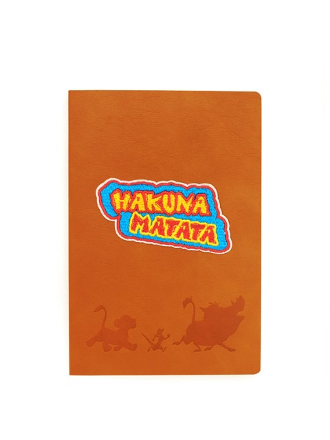

Doodle Orange & Blue Lion King-Hakuna Matata Diary