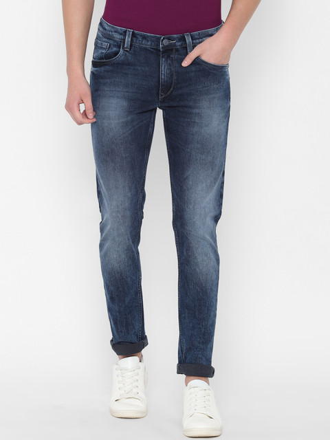 

Allen Solly Men Blue Skinny Fit Mid-Rise Clean Look Stretchable Jeans