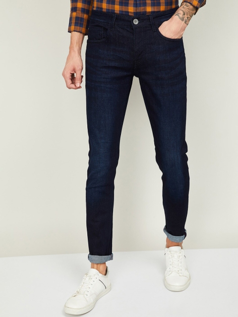 

Forca by Lifestyle Men Blue Skinny Fit Light Fade Jeans