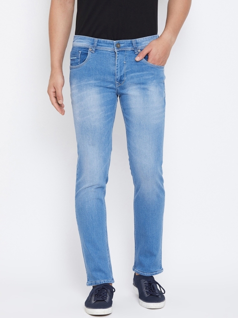 

Canary London Men Blue Slim Fit Low-Rise Low Distress Jeans
