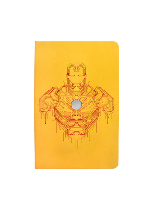 

Doodle Yellow & Red Iron Man Invincible Printed Ruled Notebook
