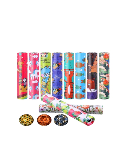 

Webby Set of 4 Kaleidoscope Magical Educational Science Toy, Multi