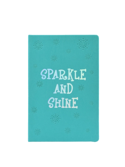 Doodle Blue & White Disney Frozen Sparkle and Shine Printed Ruled Notebook
