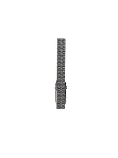 

Alvaro Castagnino Men Silver-Toned Textured Tie Pin