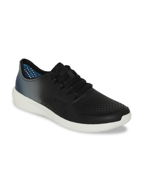 

Crocs Literide Women Black Grey Perforations Sneakers