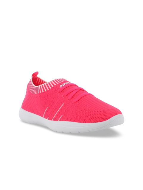

Sparx Women Pink Woven Design Sneakers