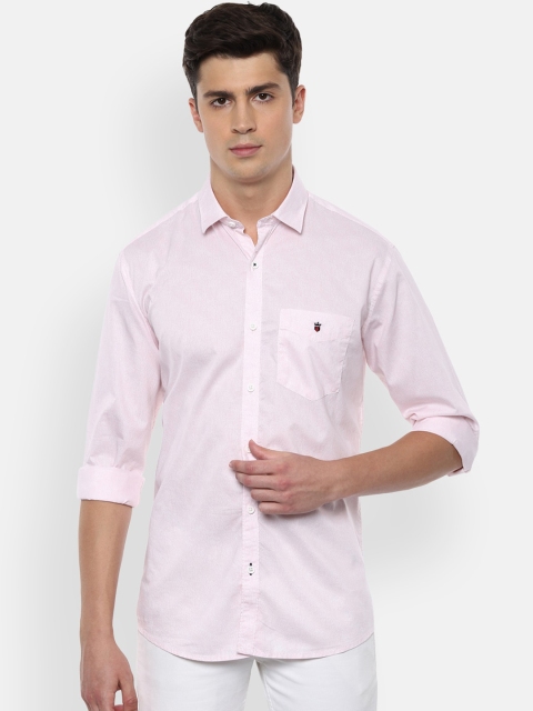 

Louis Philippe Sport Men Pink Slim Fit Printed Casual Shirt