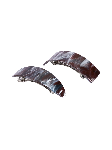 

BuckleUp Set of 2 Black French Barrette