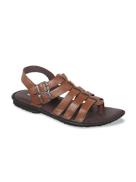

Vardhra Men Brown Comfort Sandals