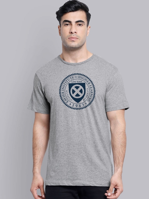

Free Authority Men Grey X-Men Printed Round Neck T-shirt