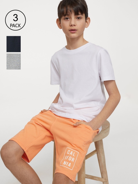 

H&M Boys Multicoloured 3-Pack Sweatshirt Shorts, Multi