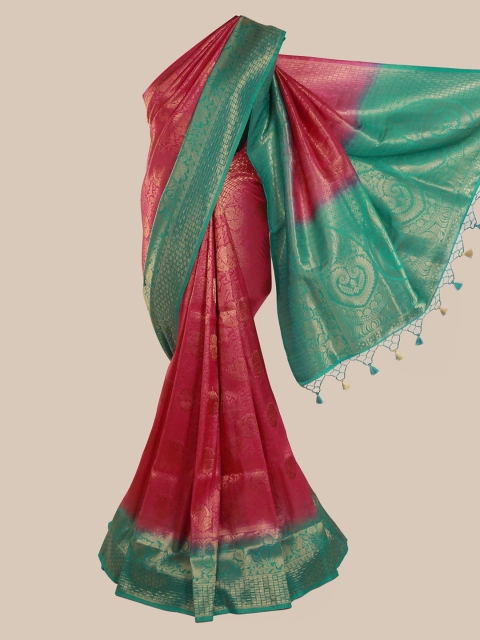 

Pothys Pink Woven Design Banarasi Saree