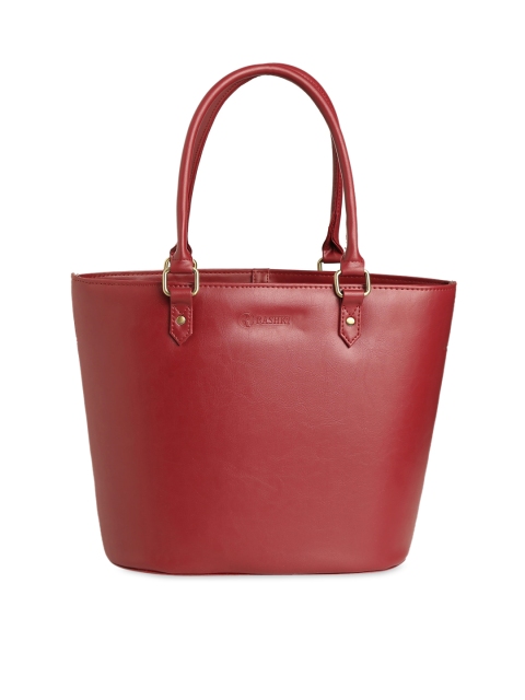 

RASHKI Maroon Solid Shoulder Bag